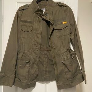 Old Navy Khaki Utility Jacket
